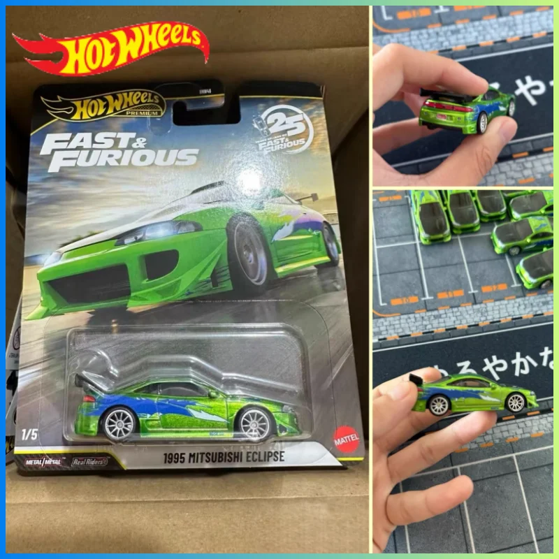 

Набор Hot Wheels Fast & Furious на 25-летие Mitsubishi Mercedes Mustang и т. д. Classic 1:64, литая под давлением модель автомобиля, подарок