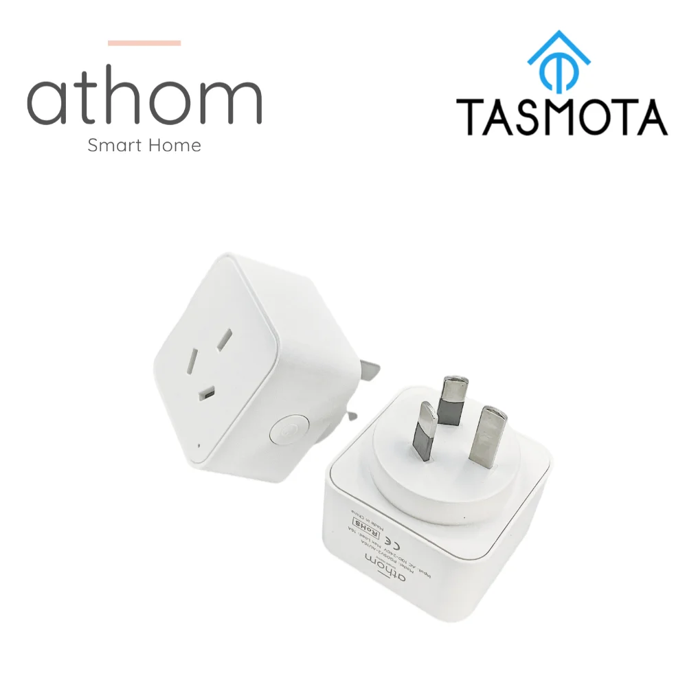 Preflashed TASMOTA ESP8285 Plug Works With Home Assitant Electric Consumption Monitoring 10A