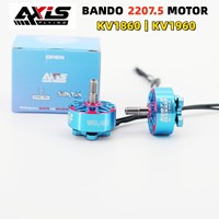 Original AXISFLYING bando 2207.5 Brushless Motor 1860KV 1960KV 6S Lipo For FPV Freestyle 5inch Cinewhoop Cinematic Drone Parts