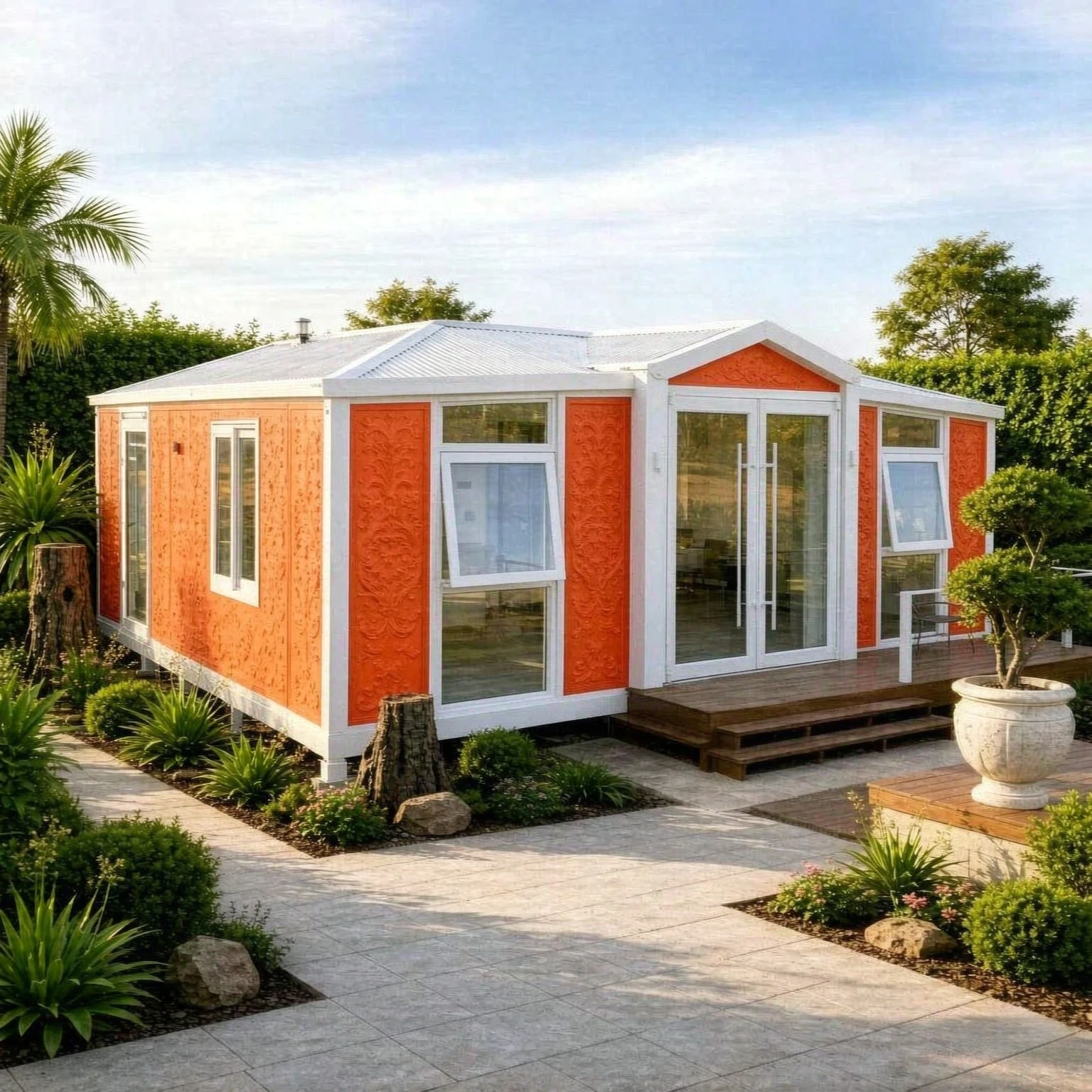 Tiny Homes Prefab House Prefabricated Mobile Home Expandable Container House Building 2 3 Bedroom Garden Room Garden Rooms