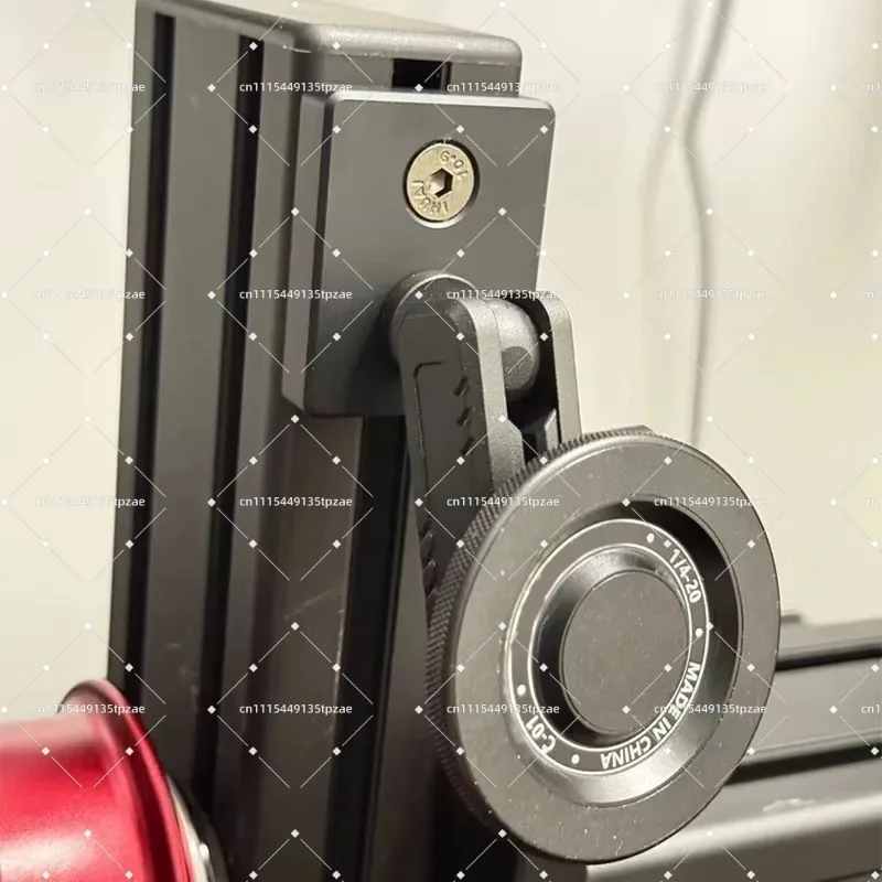Racing Simulator Aluminum Profile Bracket Magnetic Phone & Instrument Mount CNC Anodized Hardware