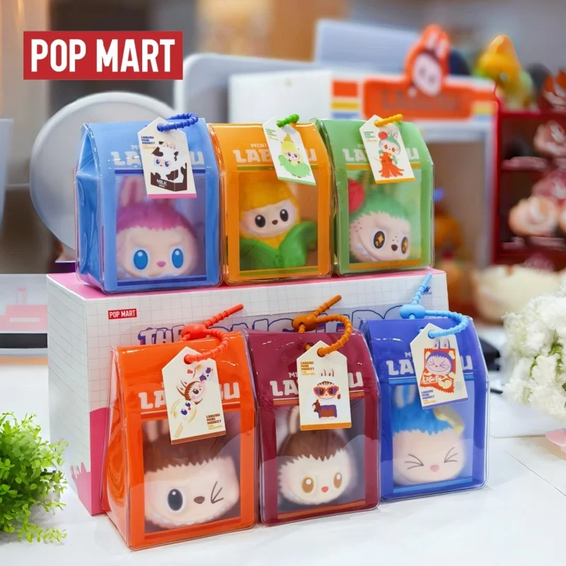 Caja Sorpresa de Colección Popmart Monster Labubu Sabor Extraño Serie Tienda de Conveniencia, Colgante Antiestrés, Regalo de Descompresión, ¡Venta Caliente!