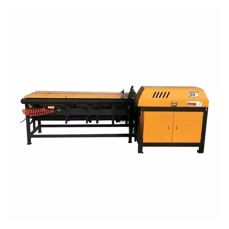 Heavy Duty Rebar Straightening and Cutting Machine Steel Bar Cutter with Motor 380-440V 4-10mm Processing Range