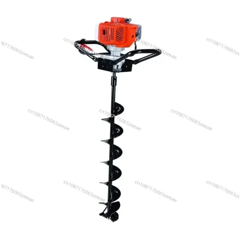 Factory 52cc Gasoline Earth Auger Digging Machine 2 Stroke