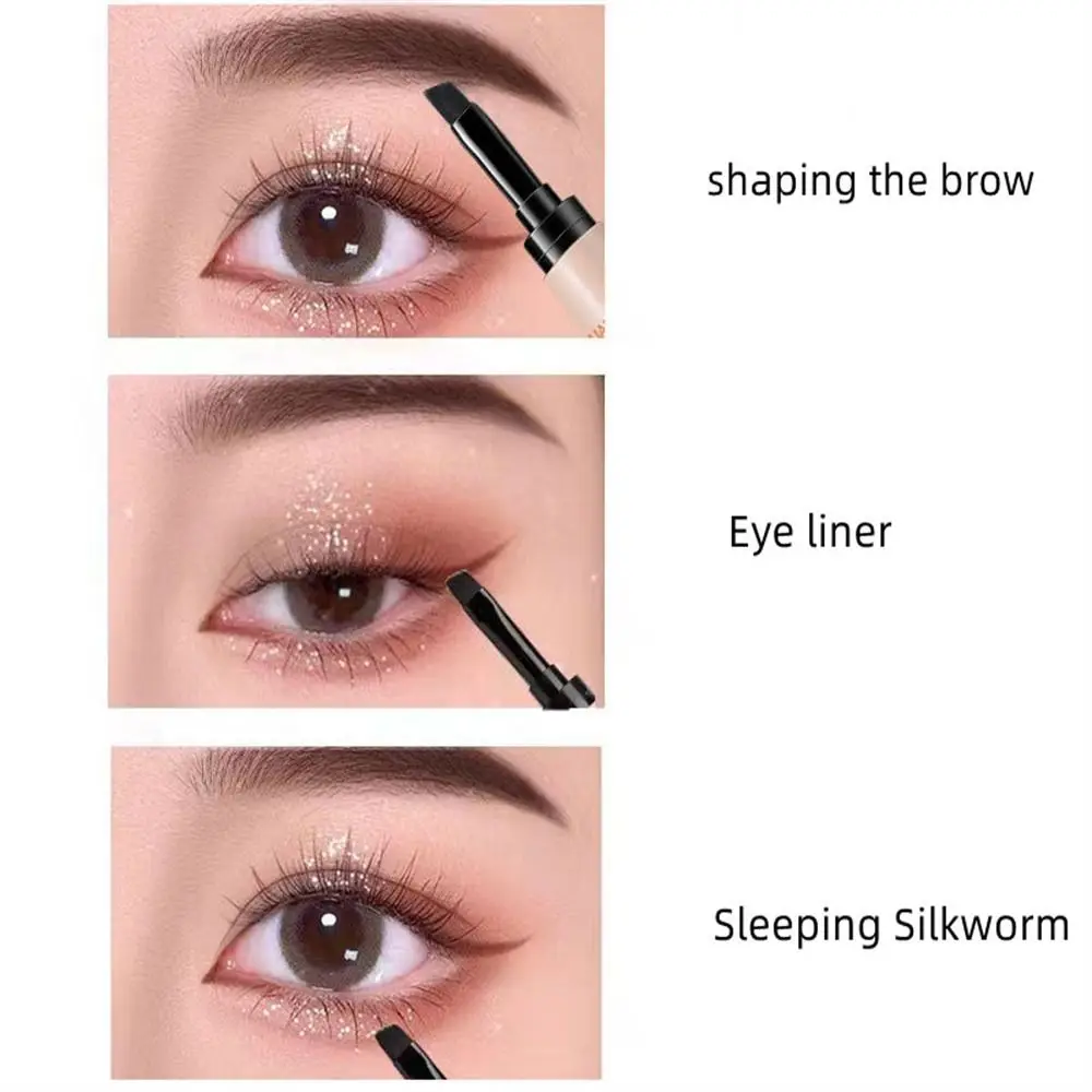 Enhancer Lying Silkworm 3D Wide Eyebrow Eyebrow Tint Eyebrow Pencil Liquid Angled Eyebrow Cream Eyebrow Gel Cream Pencil