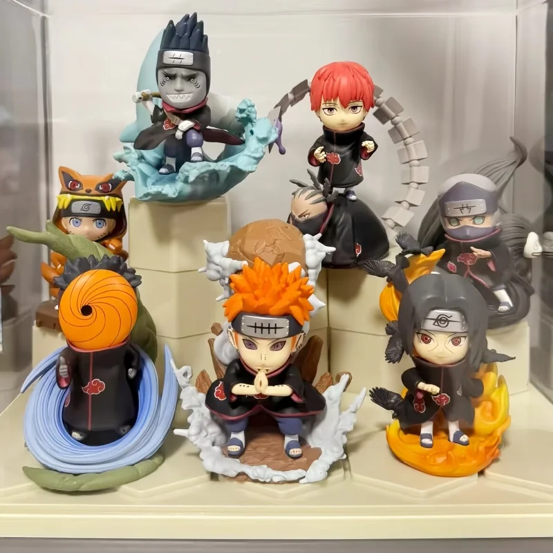 

Подлинная Наруто Шиппуден Акацуки персонаж слепая коробка милые аниме фигурки Наруто Акацуки Коллекционная загадочная коробка игрушка в подарок