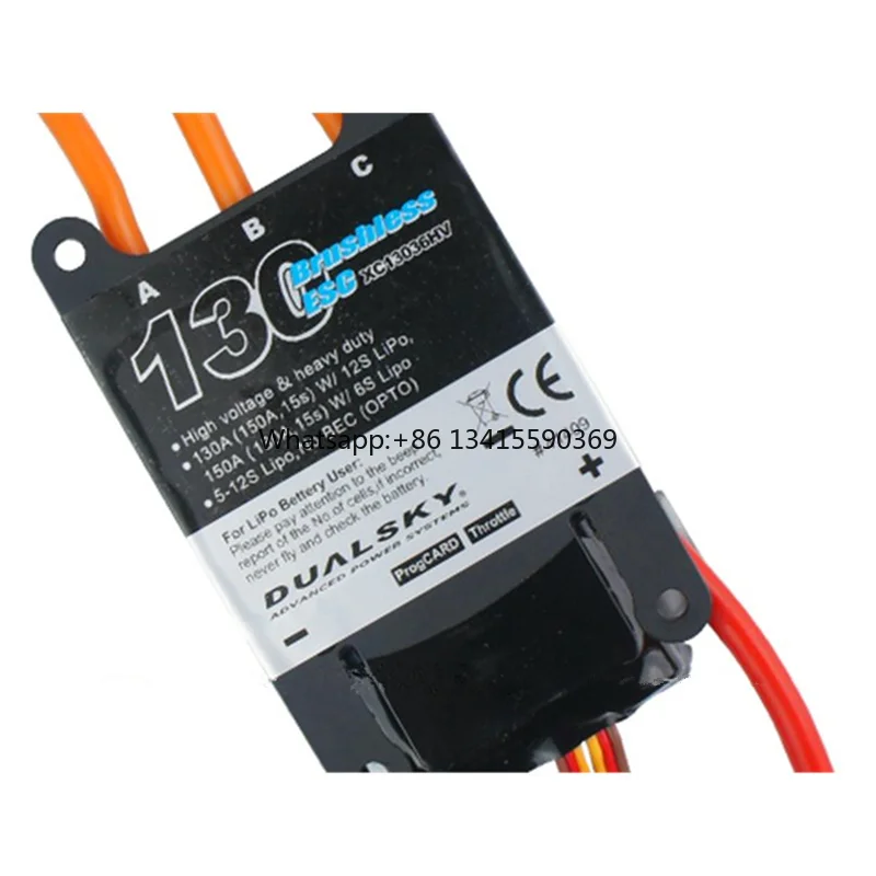 

XC13036HV 130A ECS Высоковольтный 5-12s Lipo Бесщеточный ESC для радиоуправляемой модели автомобиля