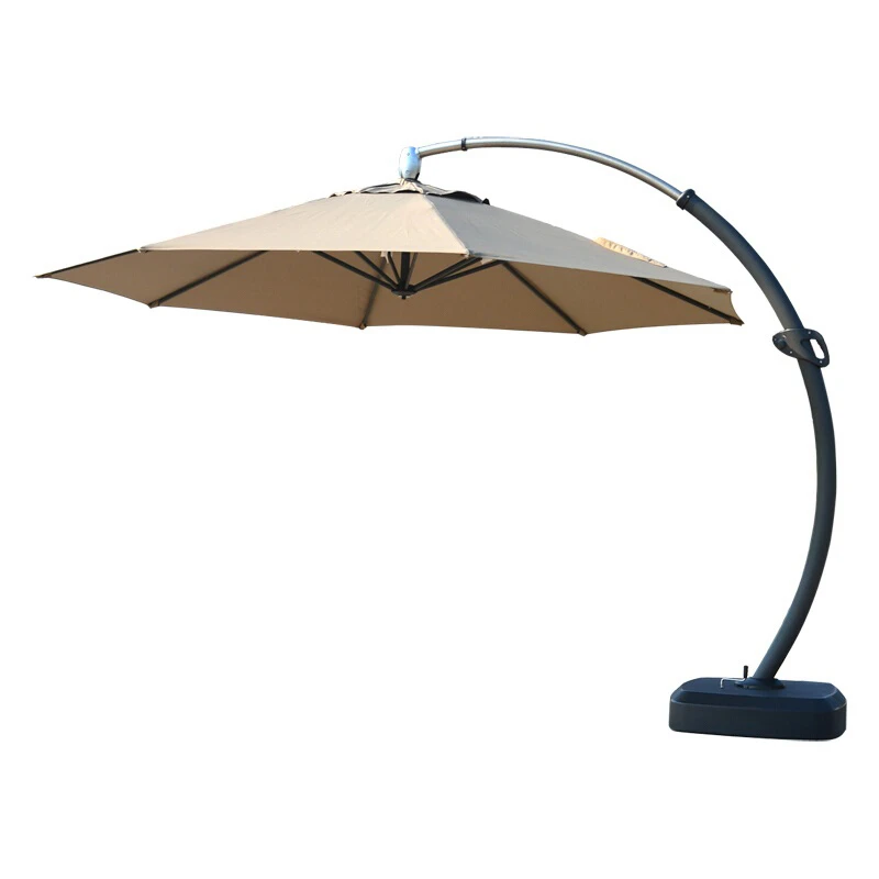 

Outdoor stall, large umbrella, square circular stall, sunshade terrace, garden, outdoor courtyard, Roman curved arm, 2019