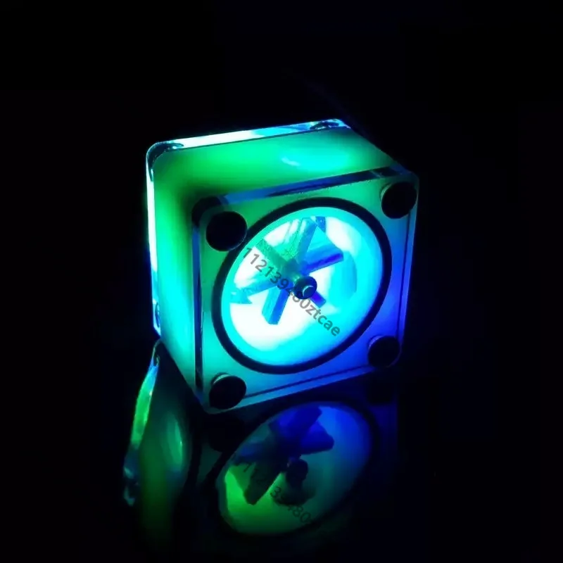 Water Flow Meter Indicator, Visual Flow Speed Detector For Desktop PC Liquid Cooling Loop Computer Modding Spare Part