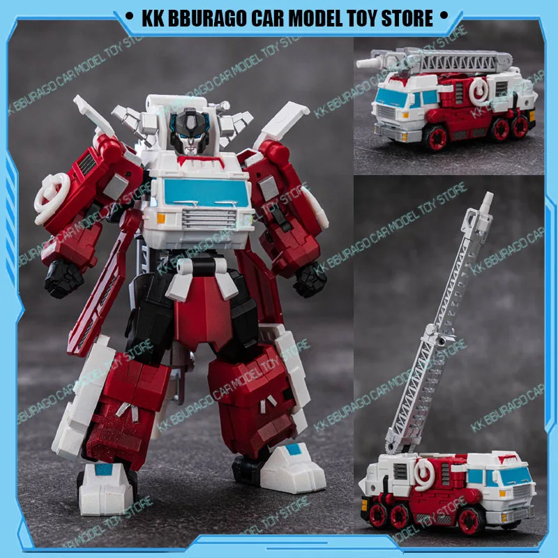 

Transformation Iron Factory IF EX-62H Action Figues Artfire Inferno Samurai Series HOSHITAKI EX62H Mini Scale Model Robot Car
