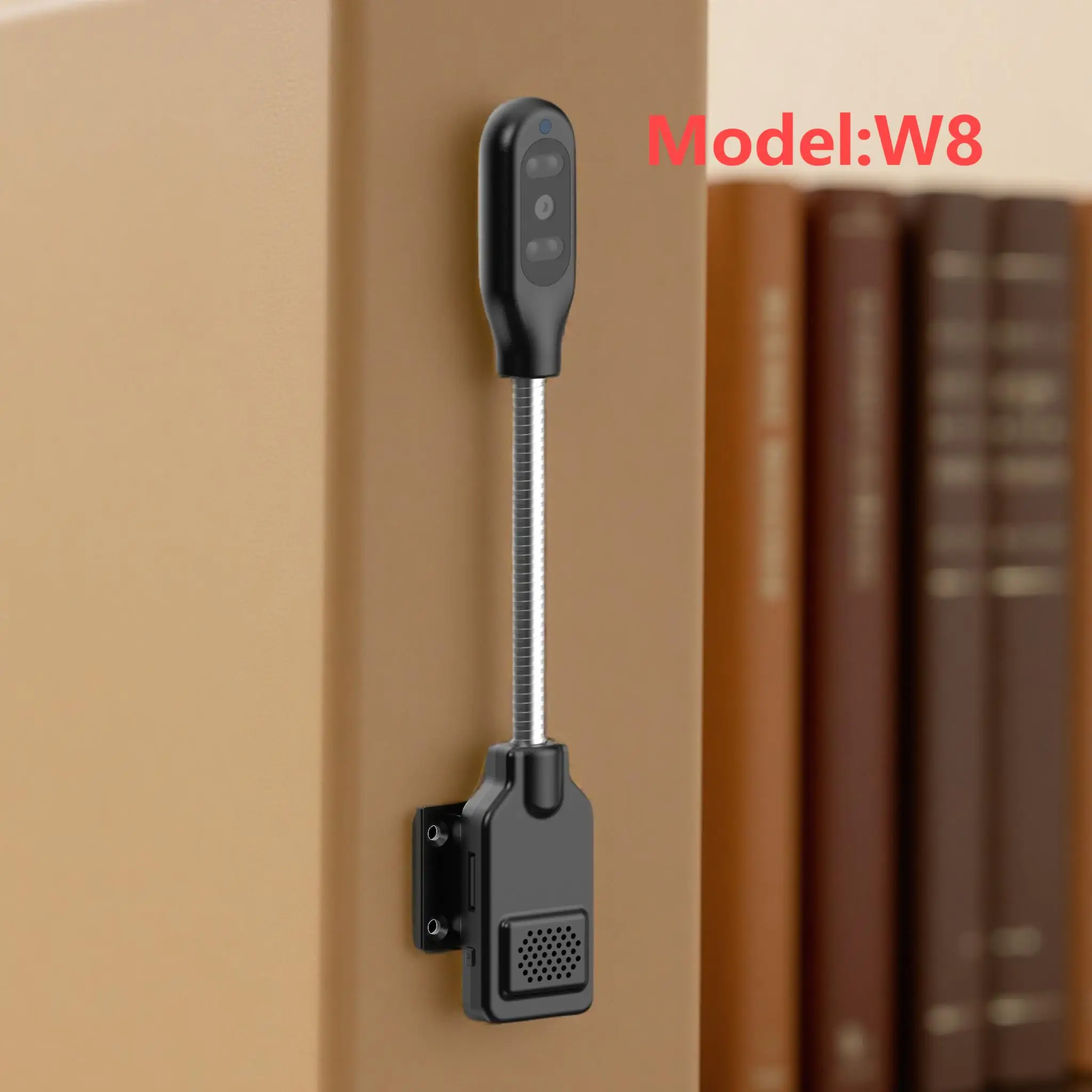 PNZEO Smart Flexibele Zwanenhals Baby- & Huisdiermonitorcamera Bewegingsdetectie Tweerichtingsaudio Home Security Camera
