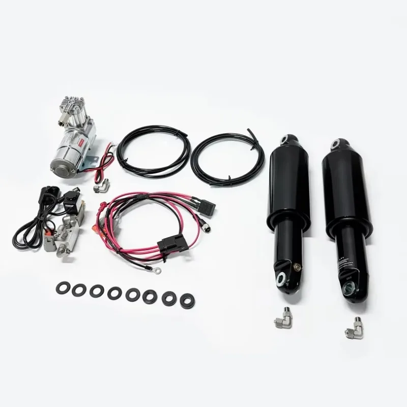 INCA CUSTOM New Air Suspension Ride Absorber Shock Dual Swing Arm 350kg Capacity OEM LOGO Harleydavidson Vrod Touring
