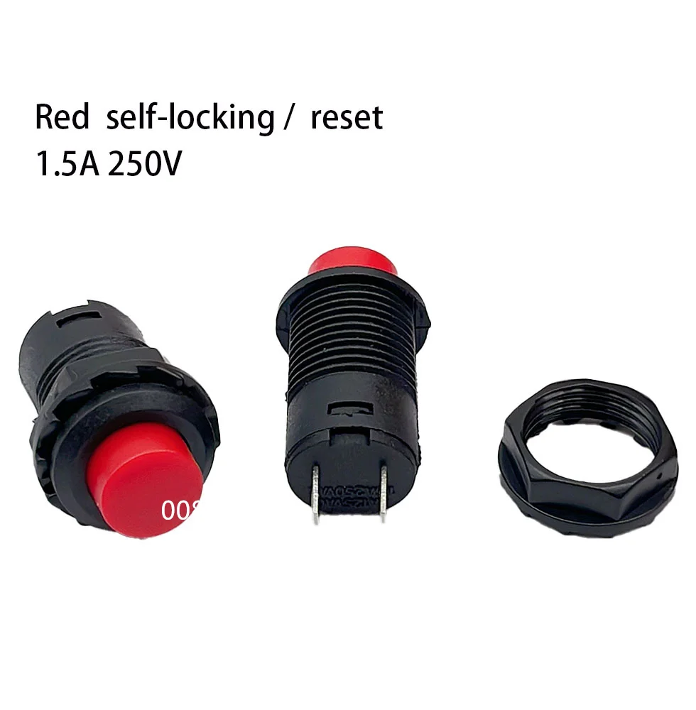 10pcs DS228 On / off latching or Momentary push button switch locking car  dashboard dash boat 12V DS428