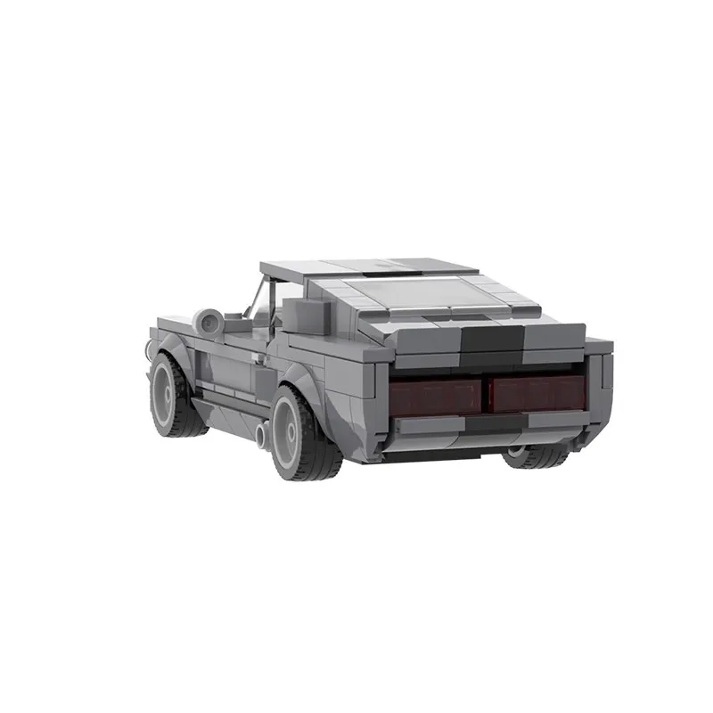 Moc Snelheid Kampioenen Auto Racers Bouwstenen Stadsvoertuig Kidstoys Sport Supercar Creatieve Garage Mustang Shelby Gt500