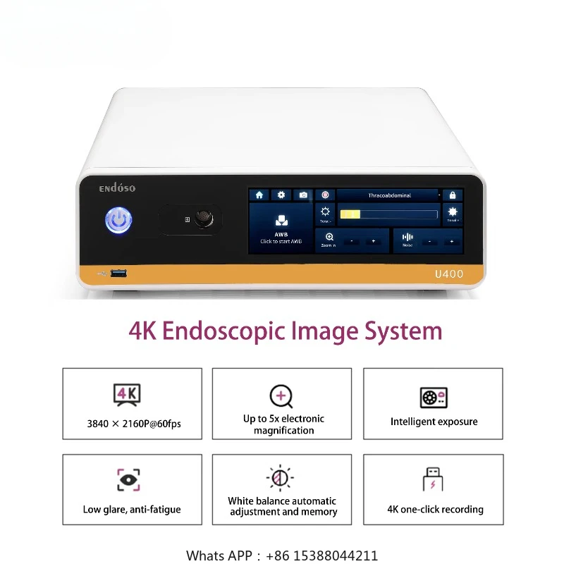 OEM ODM 4K UHD Medical Video Endoscopic cam era System For Laparoscopic Surgery With LED Light Source