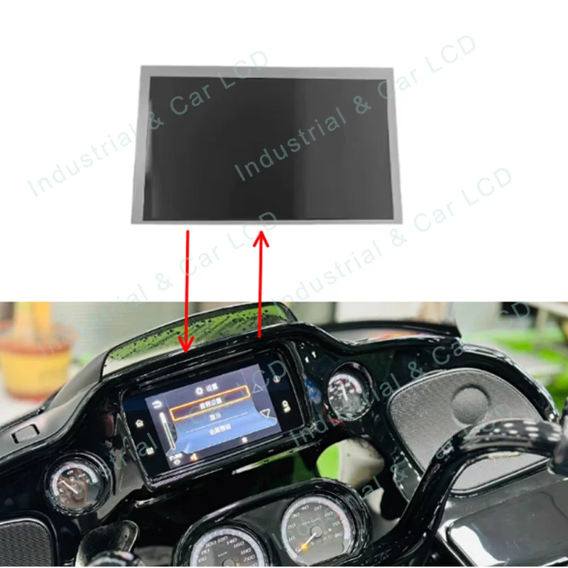 

6.5 Inch LCD Display Screen For Harley Davidson Road Glide Fltrxs 2019-2023 Speedometer Instrument Cluster Dashboard LCD Repair