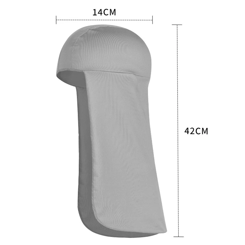 Boné de reboque respirável de secagem rápida xale lenço cabeça pesca ao ar livre proteção solar chapelaria ciclismo forro boné