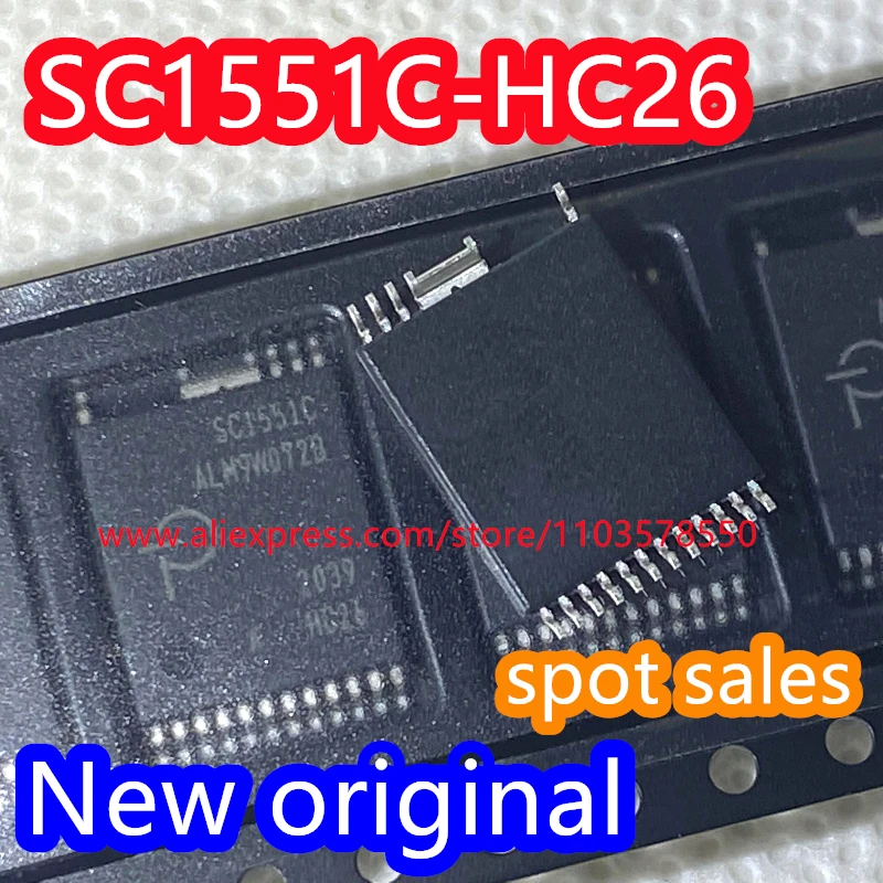 5PCS 100%  New original SC1551C SC1551C-HC26 power converter IC chip SC1551C-HC26-TL patch INSOP-24D