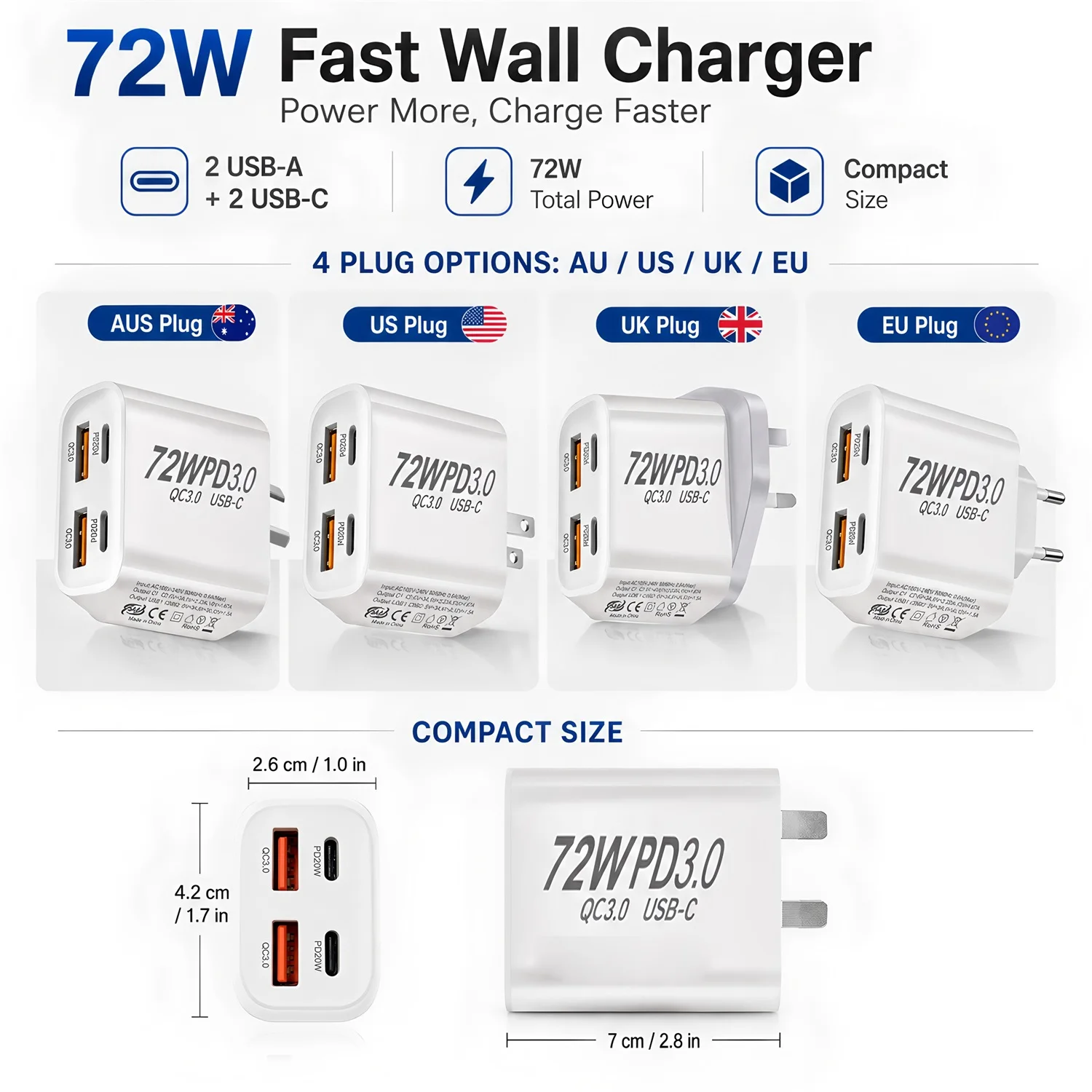 Thumbnail 4 - #56 Fast Wall Phone Chargers Discount Picks