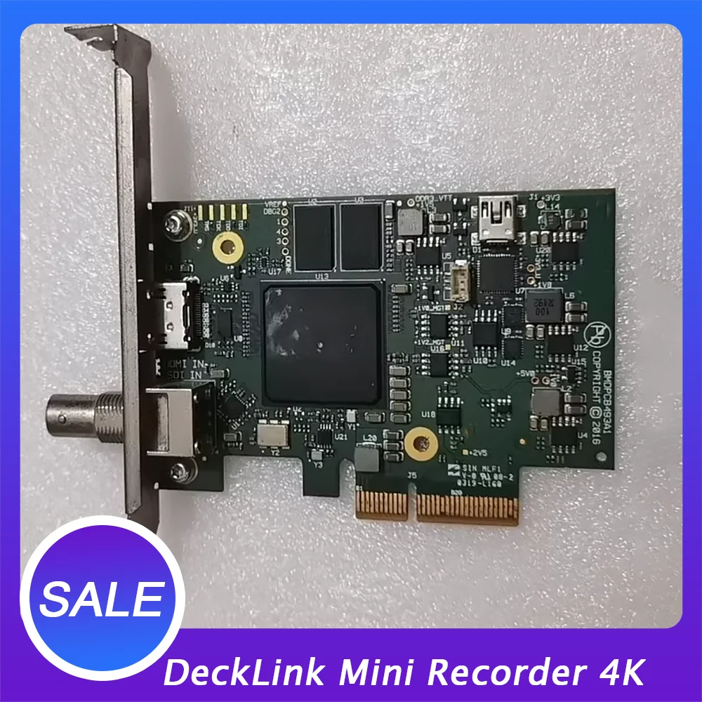 For BMD Video acquisition card BMDPCB493A1 DeckLink Mini Recorder 4K