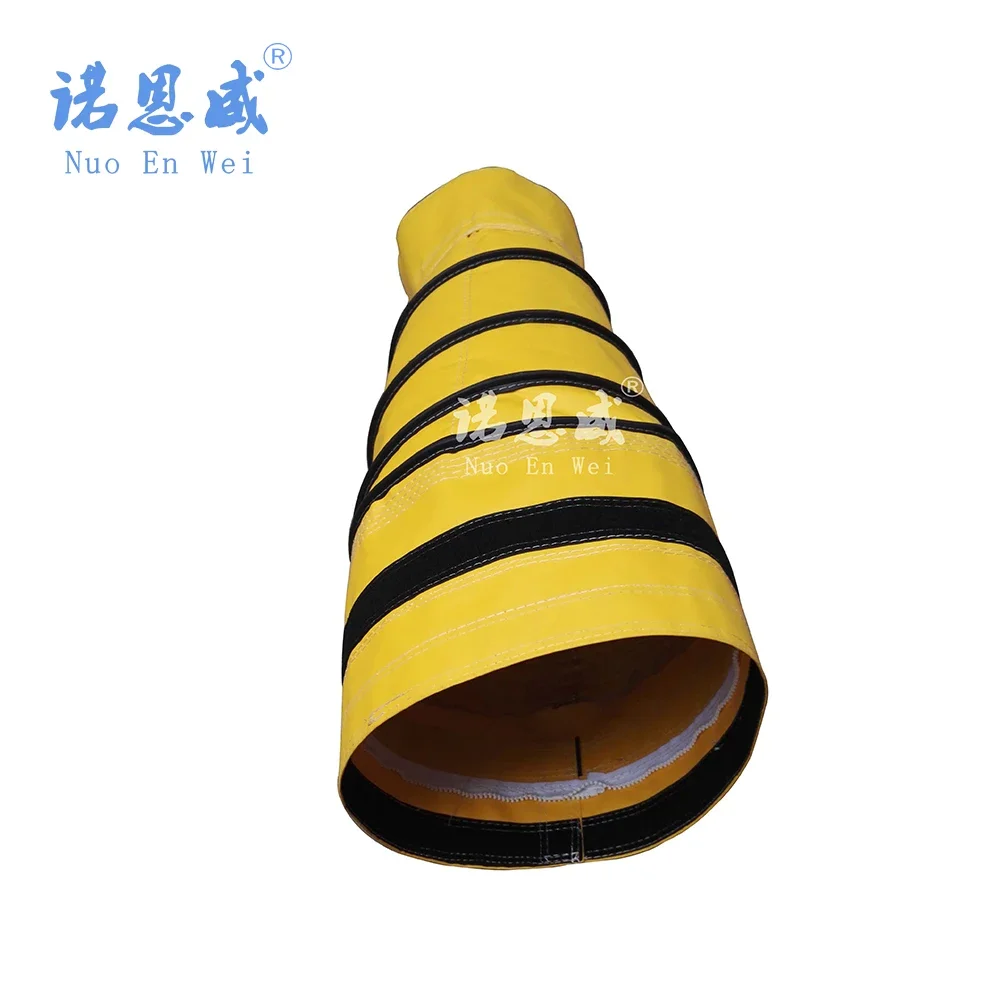 300mm-200mm With Wire Reducer Pvc Flexible Air Conditioning Ventilation Flat Ducts Aircraft Hose