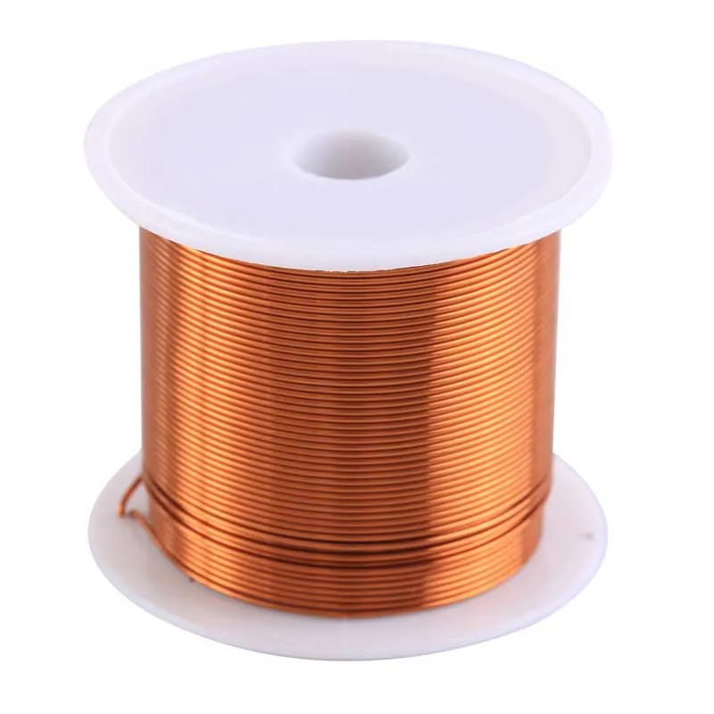 1pcs thickness 0.04~1.3mm copper wire, magnet wire, enameled copper winding wire, coil copper wiring, cable copper wire