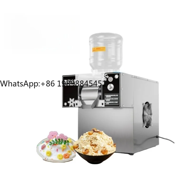 

Commercial Mini Bingsu Machine Multi Function Chocolate Milk Snowflake Ice Maker with Motor for Restaurants