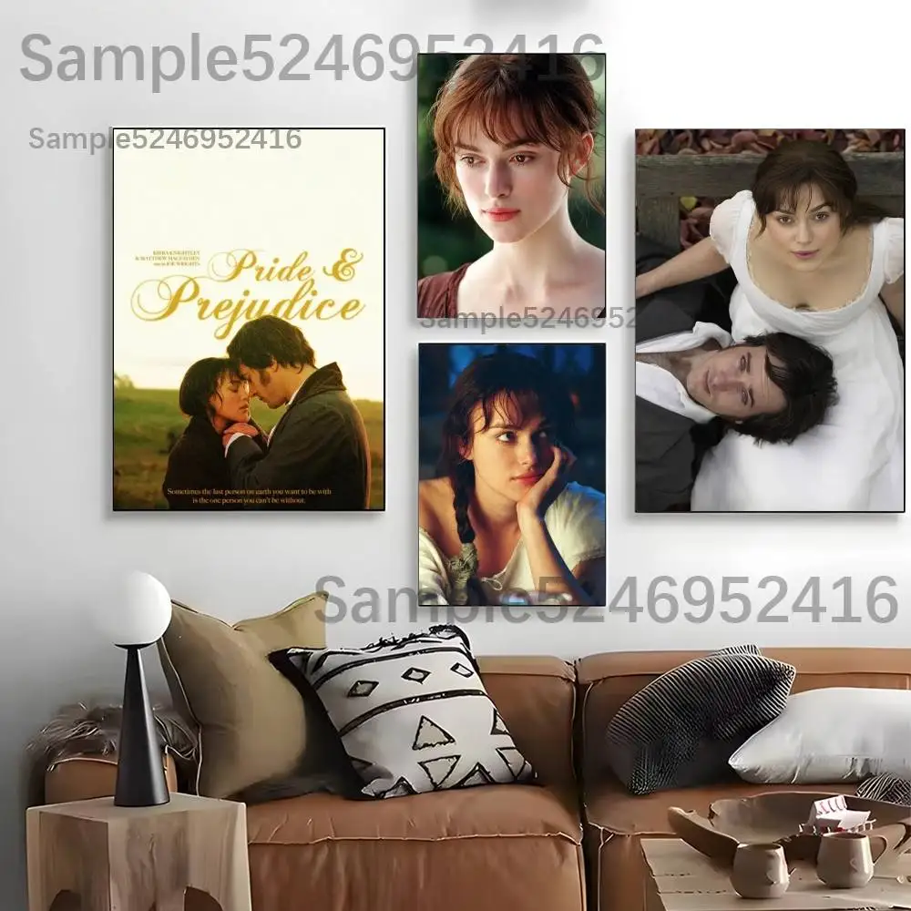 P-Pride And Prejudice Poster For Fans Room Living Canvas Painting Print Pictures Wall Art Home Decor