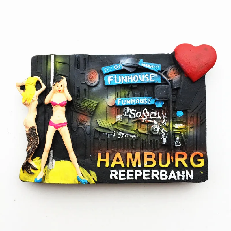 Europe Germany Berlin Heidelberg Hamburg Koln Fridge Magnets Tourism Souvenir Refrigerator Magnetic Sticker Collection