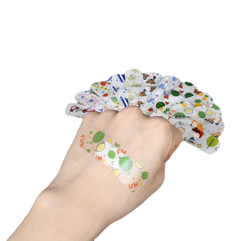 Woundplast Tiritas infantiles transparentes con dibujos animados - imagen 2