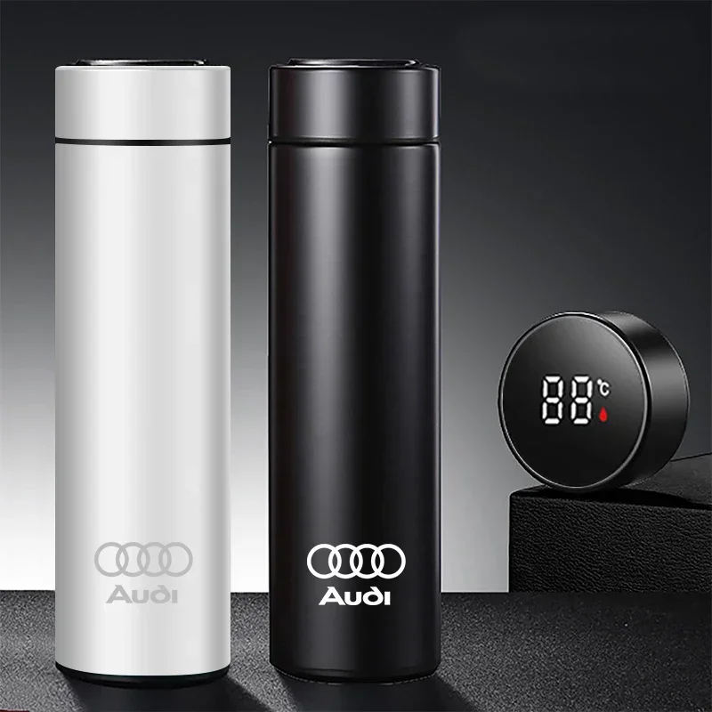 

Vehicle Car Smart Insulated Cup Travel Coffee Cups Heating Bottle For Audi A1 A2 A3 A4 A5 A6 A7 A8 Q1 Q2 Q3 Q4 Q5 Q6 Q7 Q8 TT S5