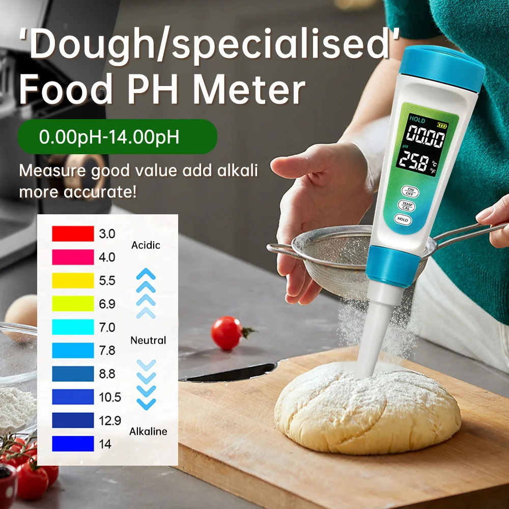 

5-In-1 Backlight Digital Water Quality Test Pen Voice Model EC Acidity Ph Meter Tds Salinity Meter TDS Temperature Meter