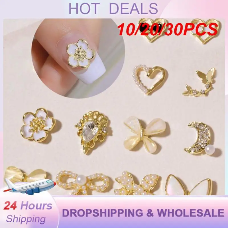 10/20/30PCS Pearl Manicure Durable And Wear-resistant Convenient And Practical Innovative Convenient