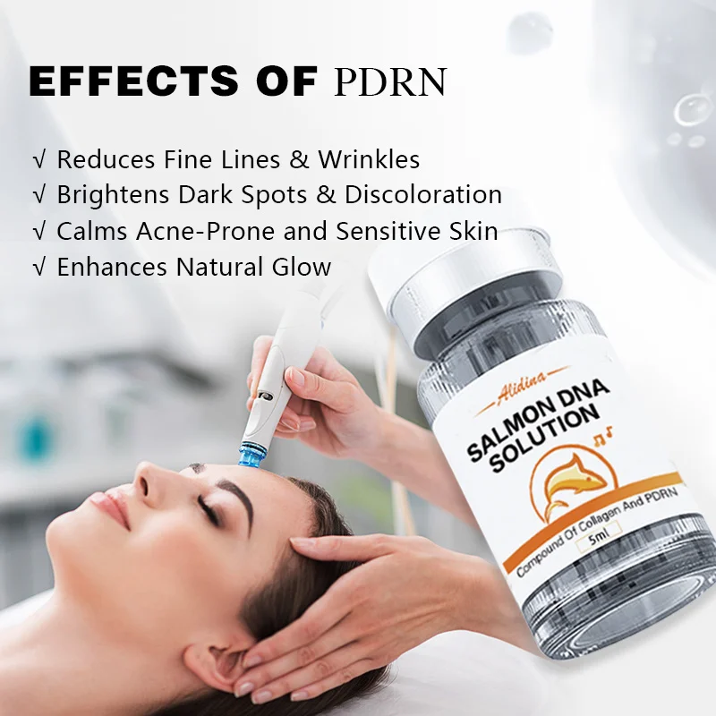 ZS Hot Sale PDRN Salmon DNA Sodium Solution Skin Cell Scar Healing PDRN Booster PDRN Repair Ampoule Serum Korean Skincare