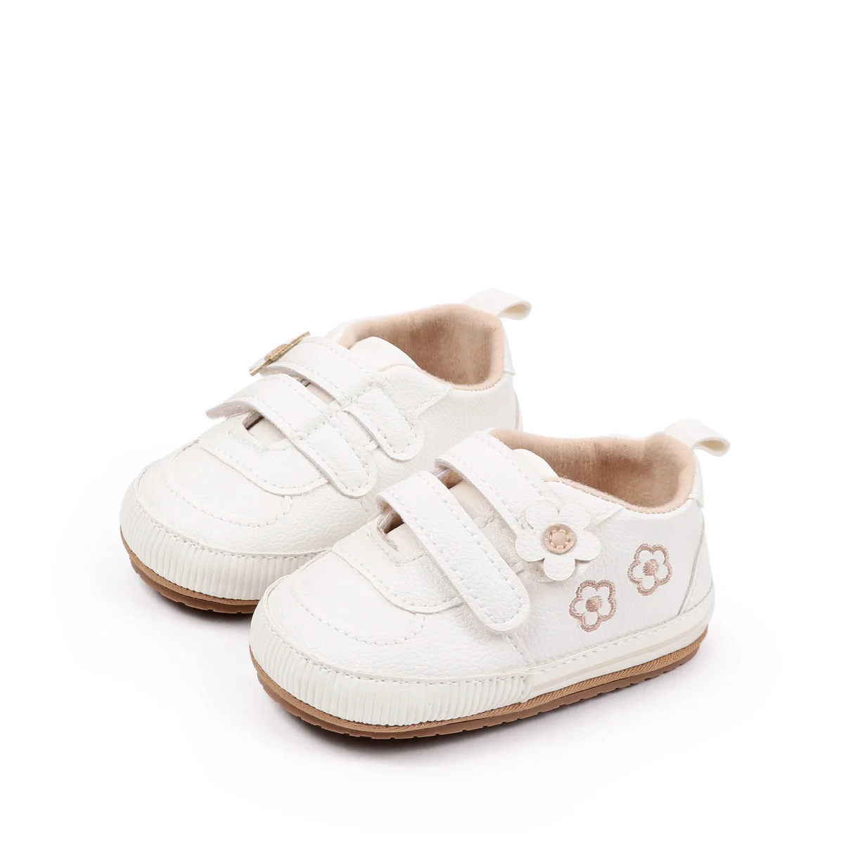 أحذية أطفال خفيفة الوزن بتصميم جديد للصيف والخريف، أحذية بيضاء عصرية بنعل ناعم للرضع، أحذية كاجوال #5