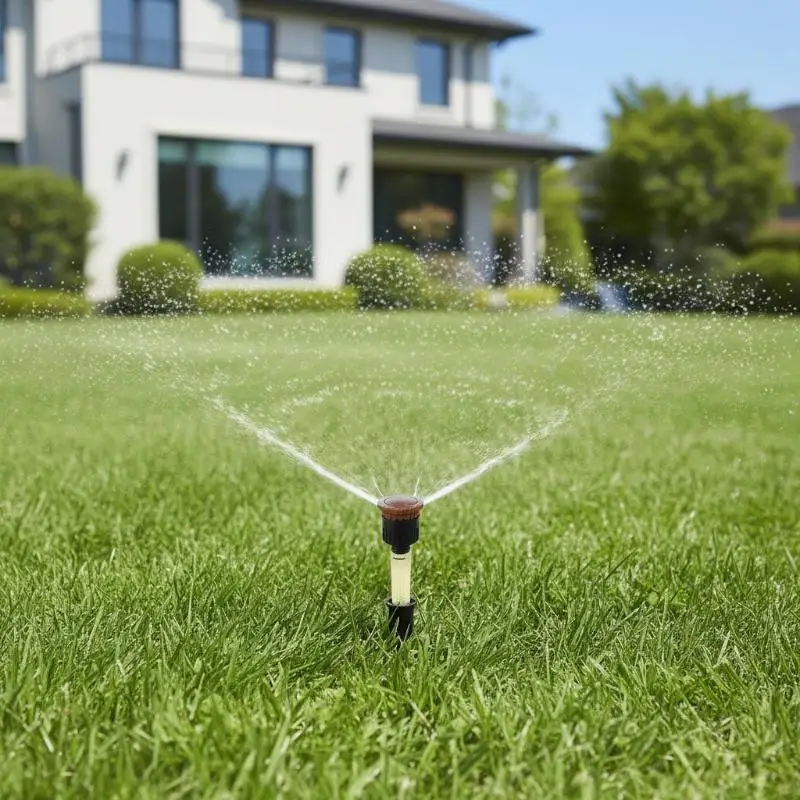 Efficient Watering With 5.5-8.0 Meters Ray Jet Nozzle Sprinkler Adjustable Arc Perfect For Lawn Care