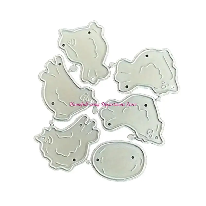

Chicken Cutting Dies Scrapbooking Stencils Carbon Steel Die Cut Templates for Card Making Packaging Decoration