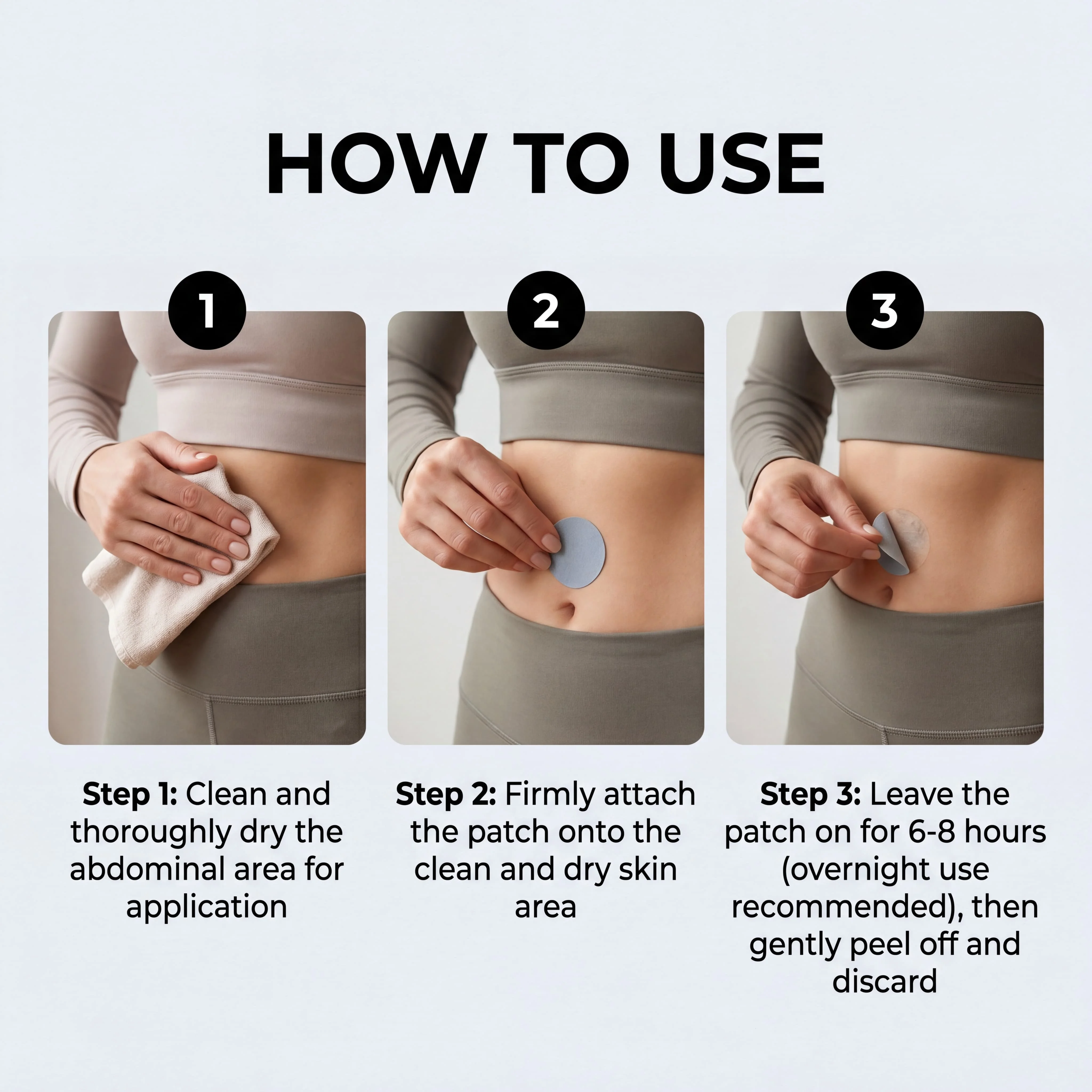 Body Care Patch, Supports Comfortable Body Condition, Comfortable Breathable Fit, Portable External Care Patchs view 6