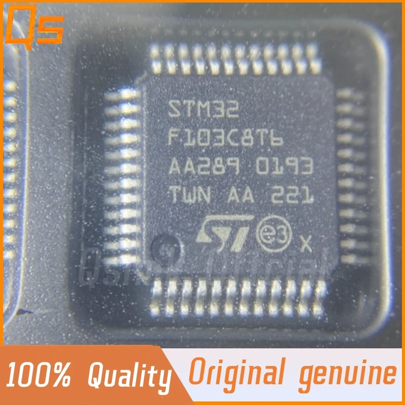 

New Original STM32F103C8T6 STM32F103 LQFP48 Chip 32-Bit Microcontrolle MCU