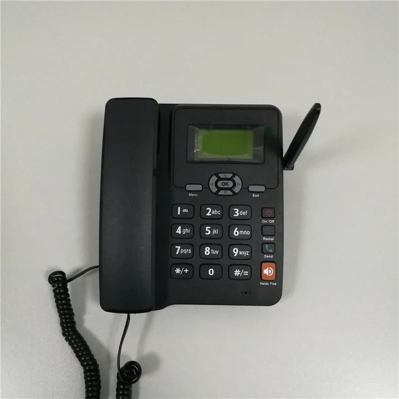 GSM Quad Frequency Meter with SIM Card Home Telephone Fixed Wireless Landline Telephone