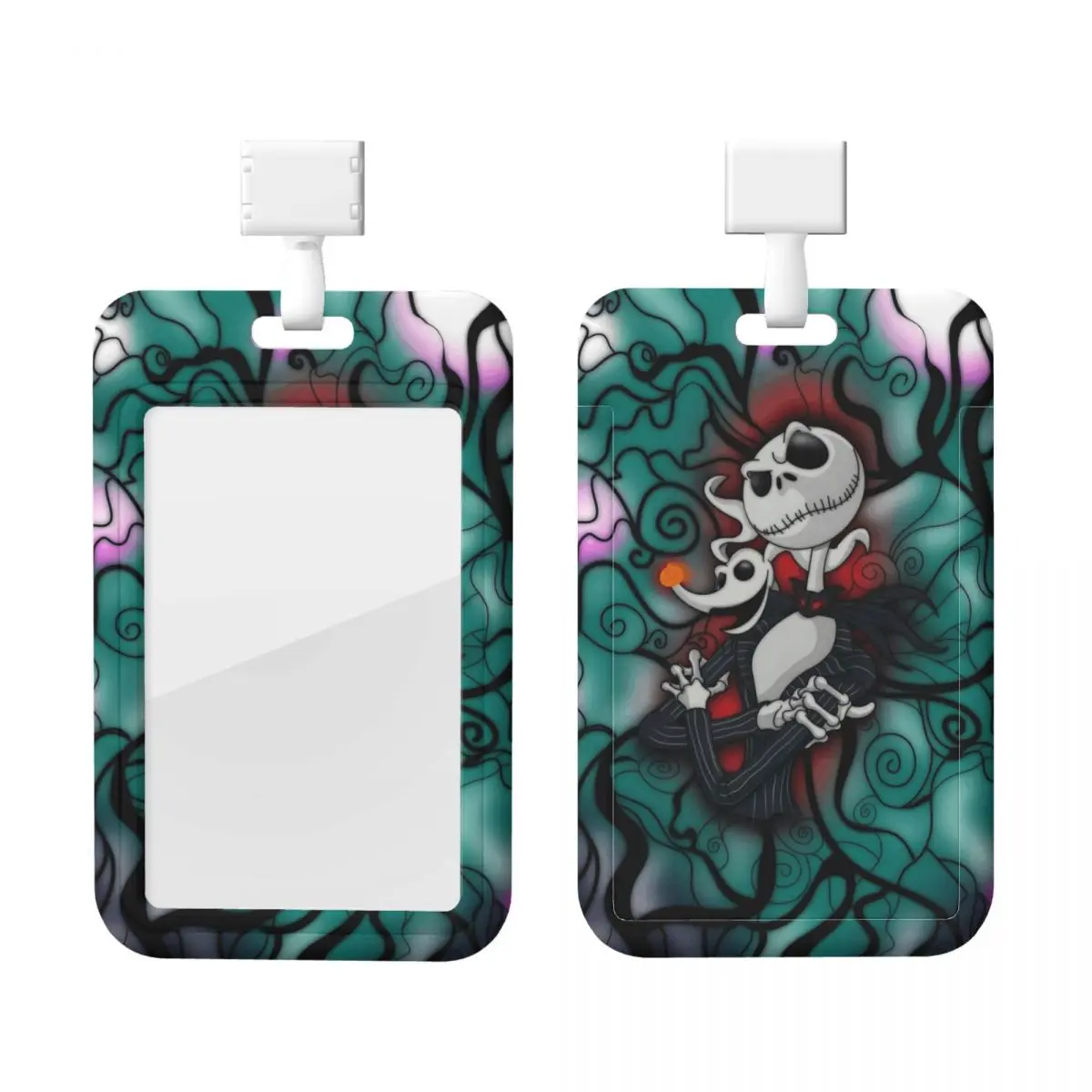 

Custom Neck Lanyard Card Holder Jack Skellington Card Badge Holder For Subway Bus Card Lanyard Credential Badge Holder Hospitals