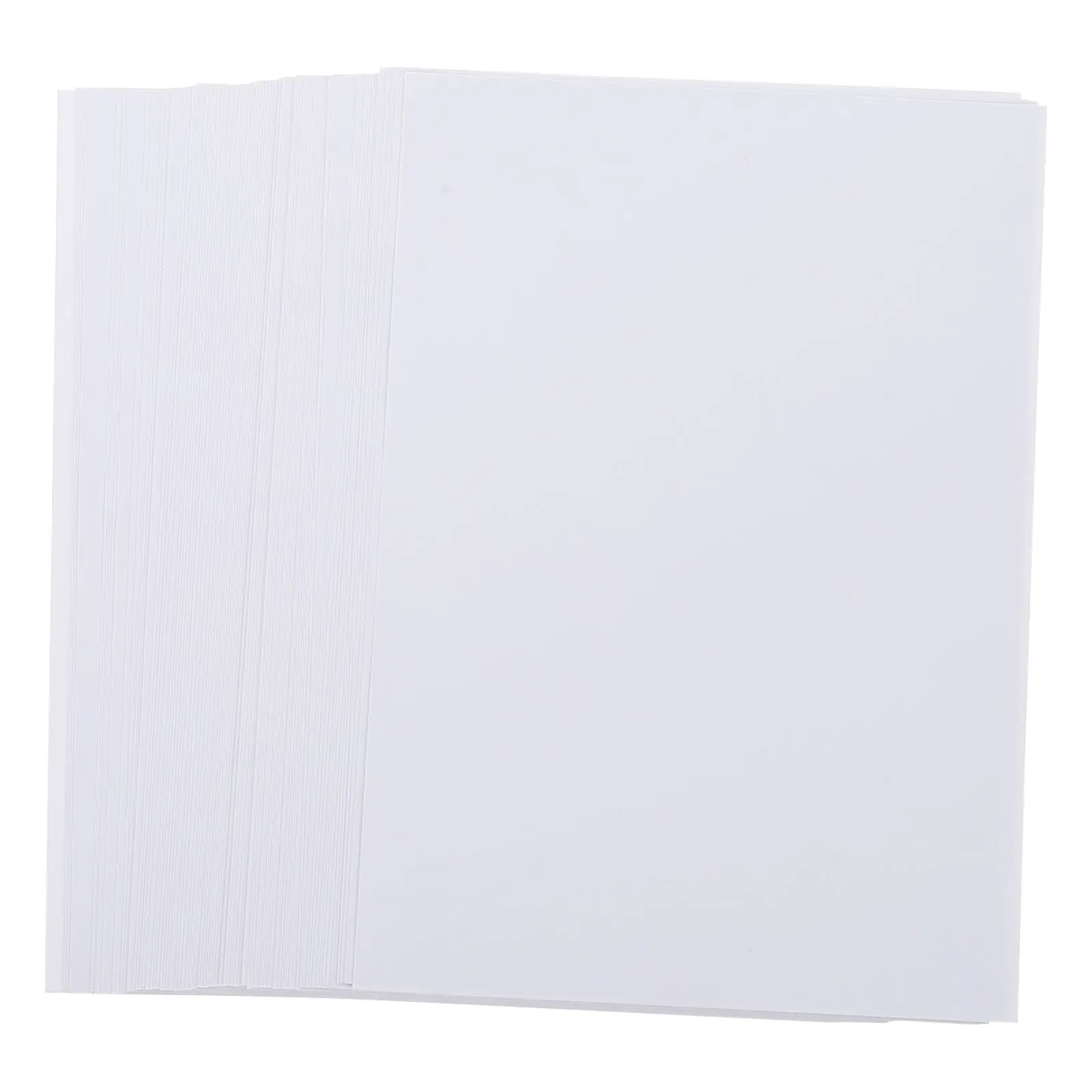 100 Sheets Photo Paper Glossy Double Sided Printing Coated Base Luster Standard Size Use Printing Papers