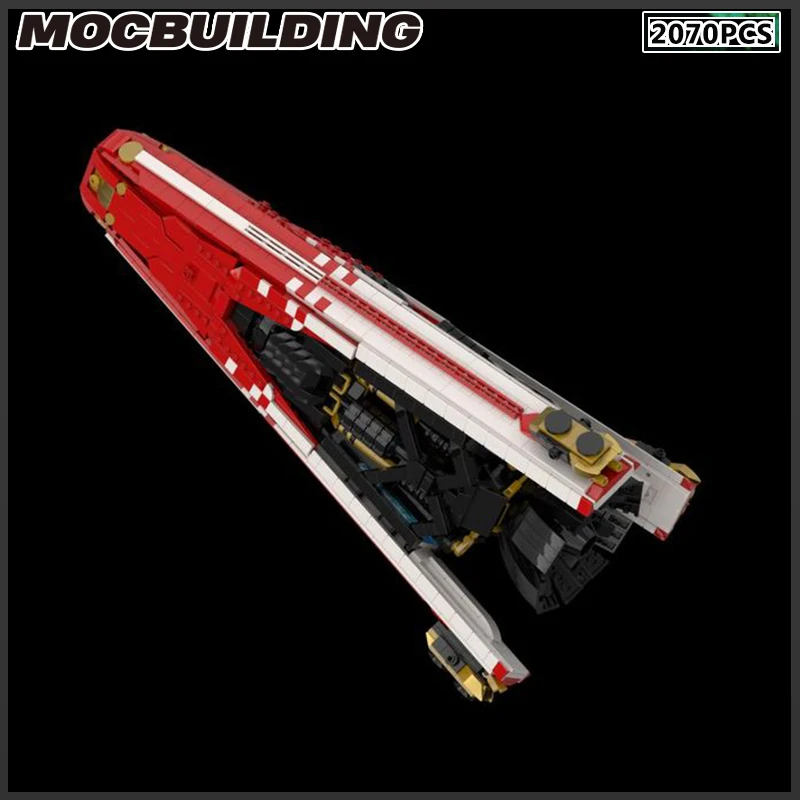 MOC Building Blocks Space Ship Razorback Modular Model DIY Bricks Assemble Toys Birthday Present Christmas Gifts Collection