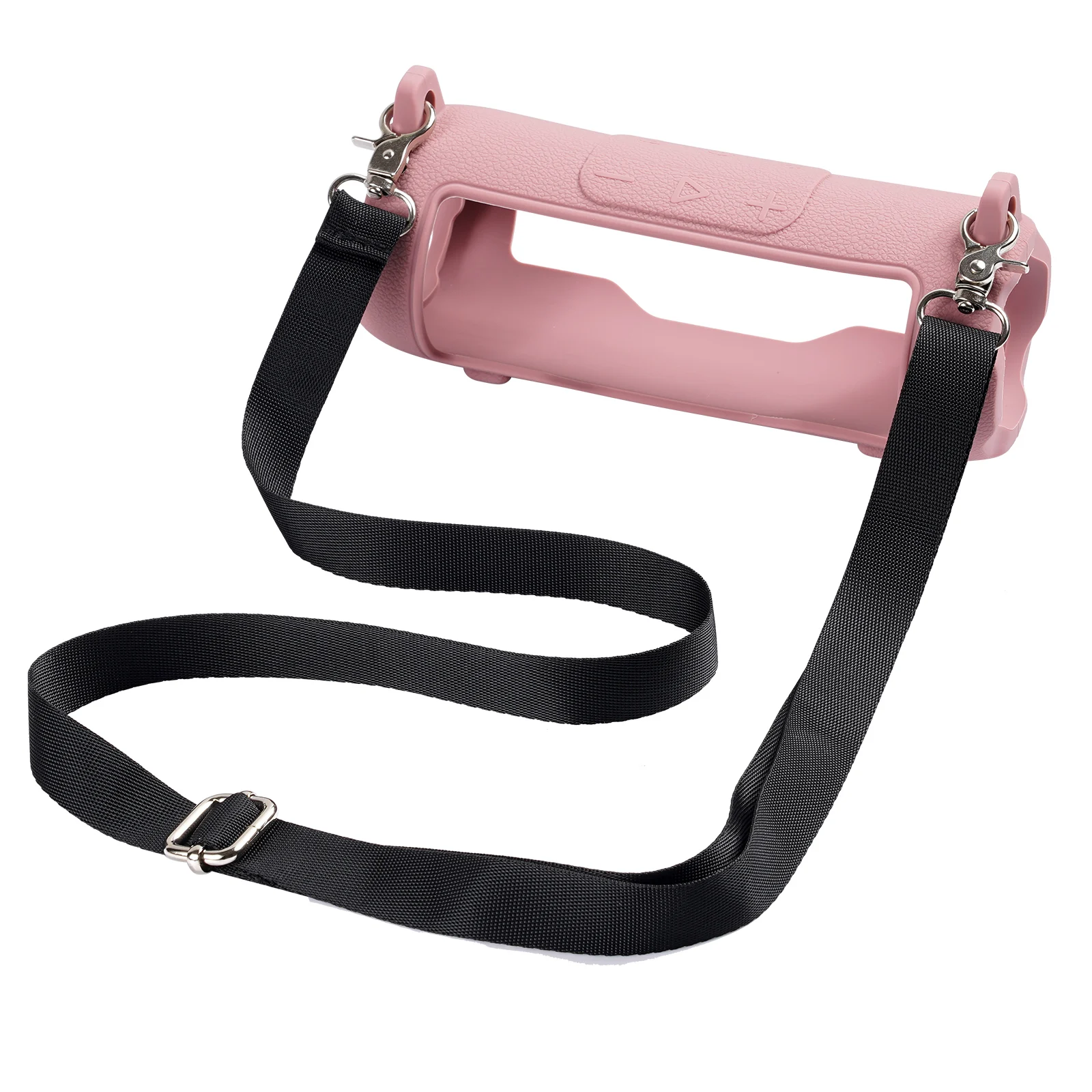 حقيبة حمل محمولة للسفر مع حزام كتف وغطاء حماية من السيليكون لمكبر الصوت JBL Flip 7