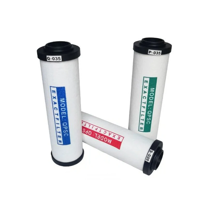 QPS Grade 015 024 035 060 090 120 150 Air Compressor Replacement Filter Accessories Compressed Air Precision Filter Dryer