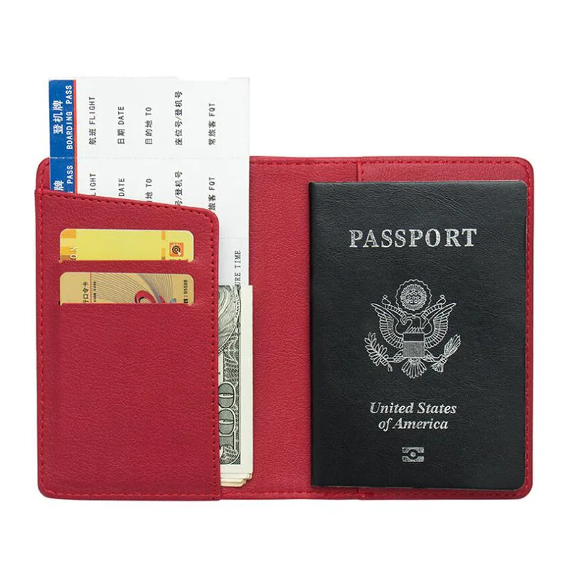 Men Women Leather Mexico Passport Case Estados Unidos Mexicanos Travel Document Protective Certification Cover Card Holder