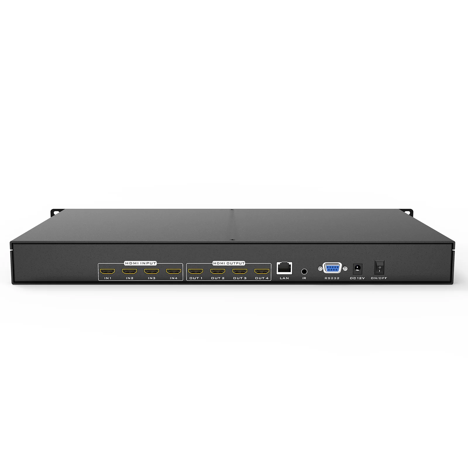 4K 30Hz Video HDMI Matrix Switcher 4x4, MT-VIKI ADI Chip 4 In 4 Out HDMI Matrix With IR Web Control