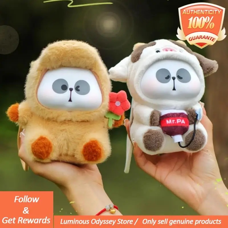 

Подлинная серия Mr.Pa Animal Company, слепая коробка, милая плюшевая фигурка, подвеска, настольный орнамент, сюрприз, таинственная коробка, модная игрушка