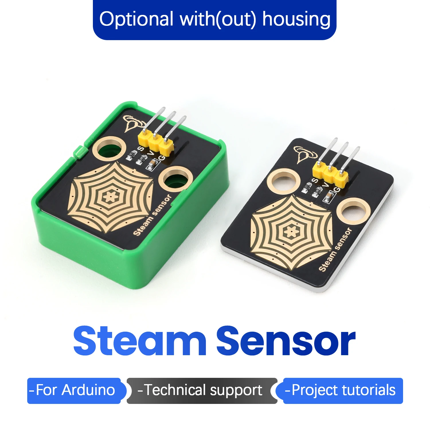 مستشعر بخار عالي الحساسية يكتشف قطرات الماء أو السوائل لمشاريع Arduino & Raspberry PI DIY