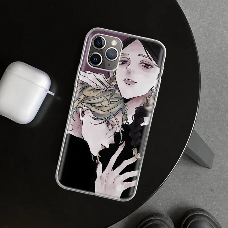 Tokyo Avengers Anime Phone Case Cover For iPhone 11 12 13 14 15 16 Pro Max Apple X XS XR 7 Plus 8 + Art Customized Fundas 14 13